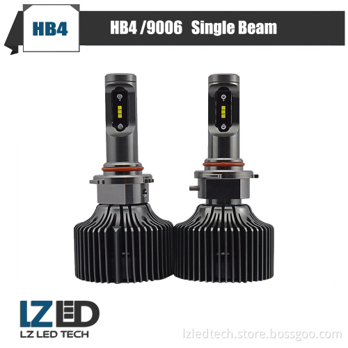 2pcs/set Super Bright LED HB4 9006 Car Headlight Conversion Kit Fog Lamp Bulb DRL 60W 6000K 10V/30V DC Single Beam 4200LM